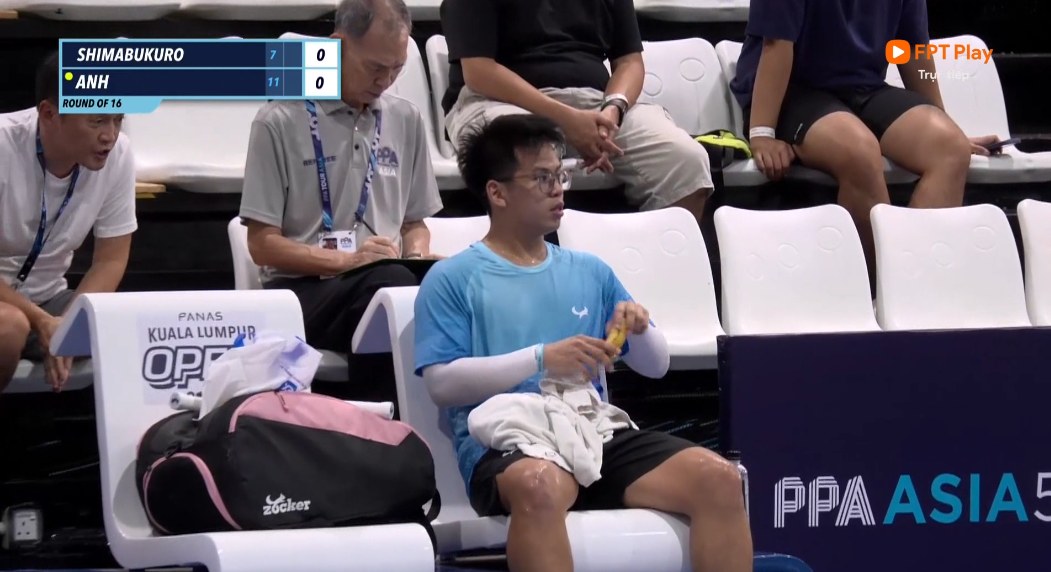 Chấn động: Tay vợt Hùng Anh của Việt Nam quật ngã thần đồng pickleball 15 tuổi Tama Shimabukuro đang gây sốt thế giới- Ảnh 1.