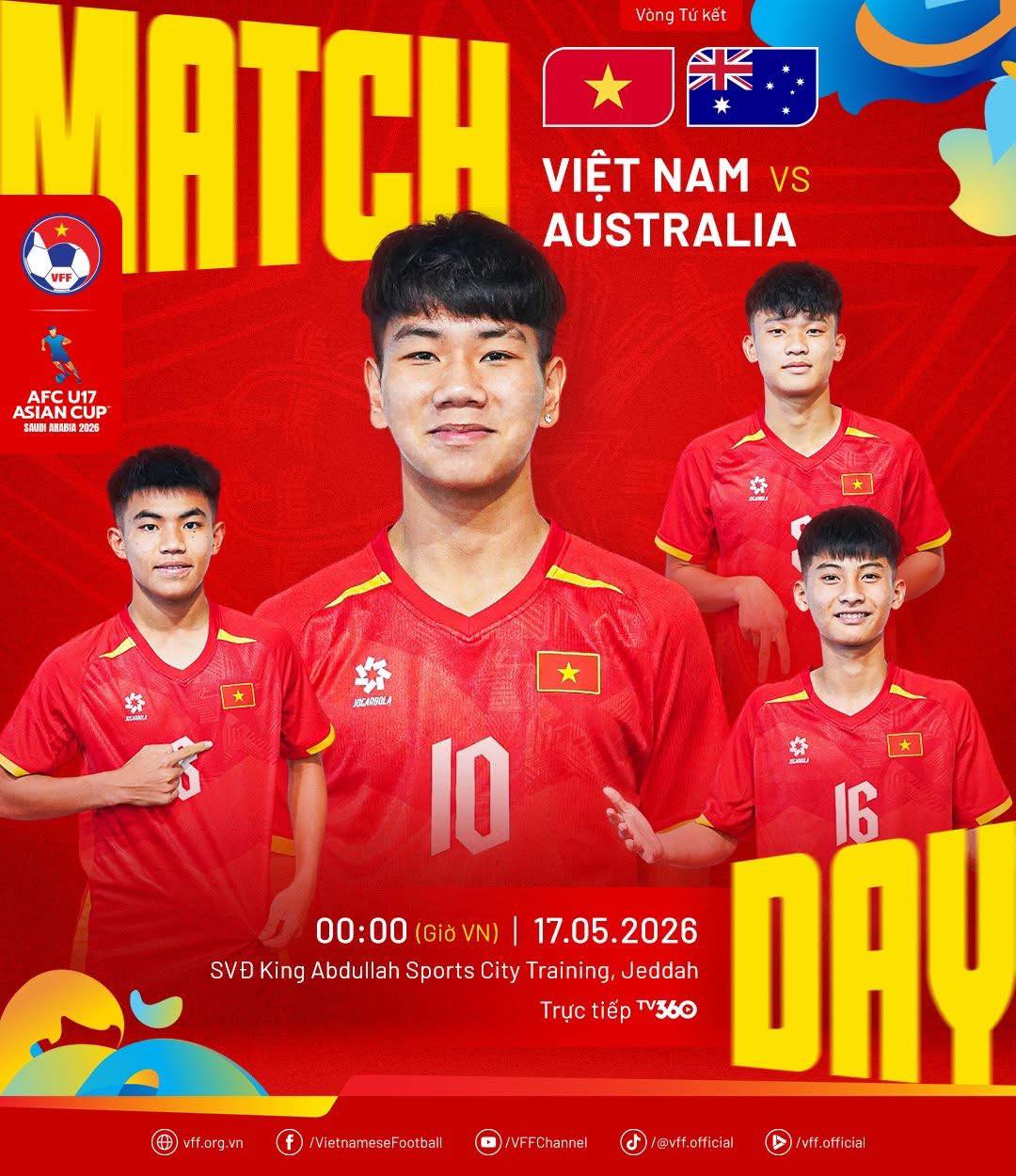0h00 đêm nay, U17 Việt Nam đấu U17 Australia: Thắng là tạo lịch sử - Ảnh 3.