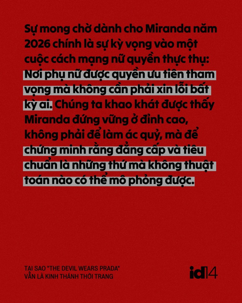 Tại sao The Devil Wears Prada vẫn là kinh thánh thời trang dù thế giới đã đổi thay đến chóng mặt?- Ảnh 7.