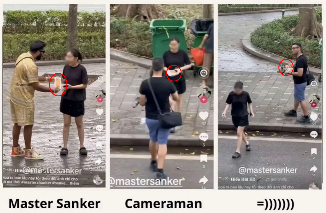TikToker 9 triệu fan khóa bình luận sau nghi vấn dàn dựng video tặng iPhone 17 ở Hồ Gươm- Ảnh 2.