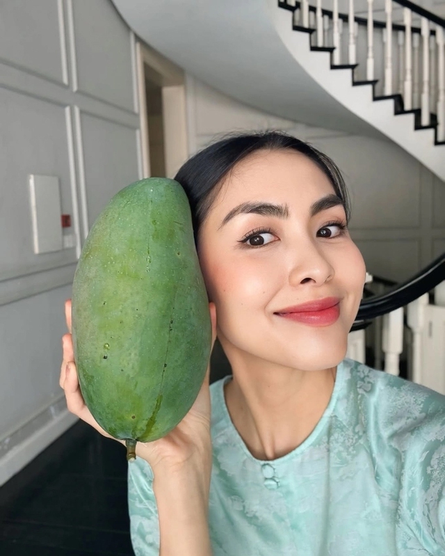 Tăng Thanh Hà, Mỹ Tâm đua nhau trồng 1 loại cây cho quả lúc lỉu: Ngon, sạch chẳng lo thuốc trừ sâu còn xóa nhăn da- Ảnh 1.