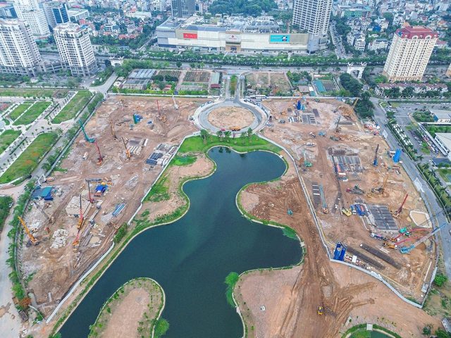 Noble West Lake Ha Noi: 12 tòa tháp 40 tầng thi công xuyên đêm, Noble West Lake Ha Noi: 12 tòa tháp 40 tầng thi công xuyên đêm,