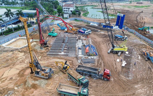 Noble West Lake Ha Noi: 12 tòa tháp 40 tầng thi công xuyên đêm, Noble West Lake Ha Noi: 12 tòa tháp 40 tầng thi công xuyên đêm,