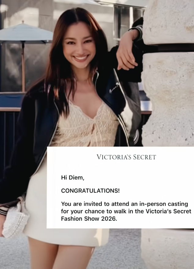 Á hậu Việt lọt top 100 gương mặt đẹp nhất thế giới nhận thư mời casting từ Victoria's Secret- Ảnh 1.