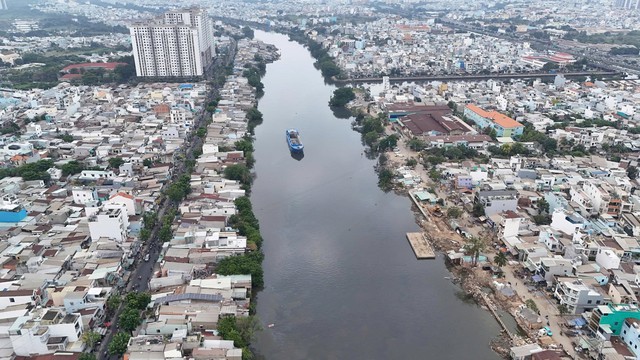 TP.HCM chi gần 47.500 tỉ đồng tái thiết bờ Nam kênh Đôi, hàng ngàn hộ dân phải di dời