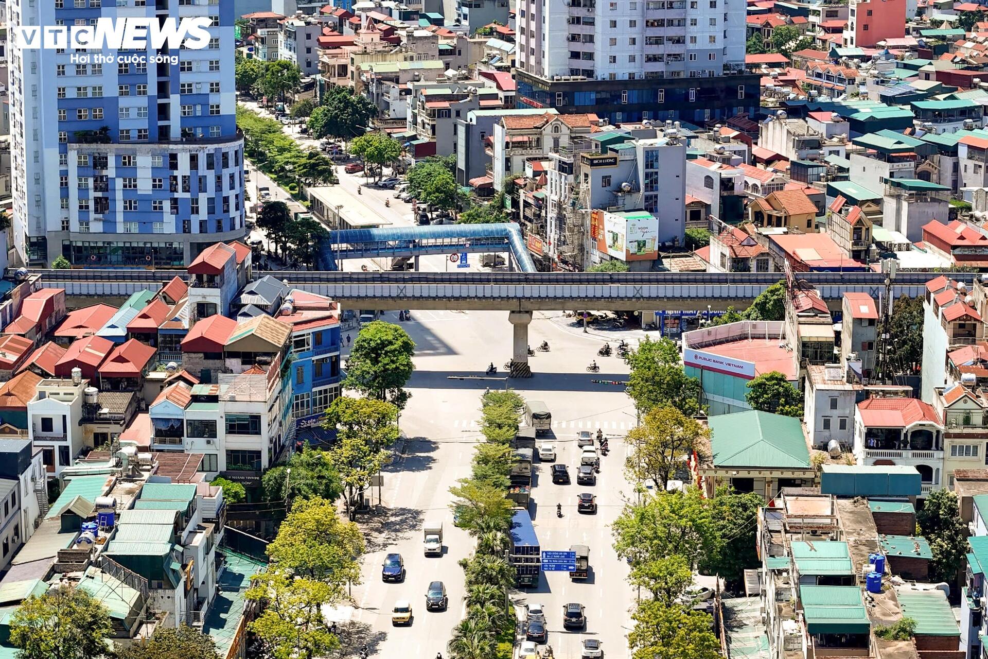Nút giao phía Tây Hà Nội sắp xây cầu vượt hơn 821 tỷ đồng nhìn từ trên cao- Ảnh 13.
