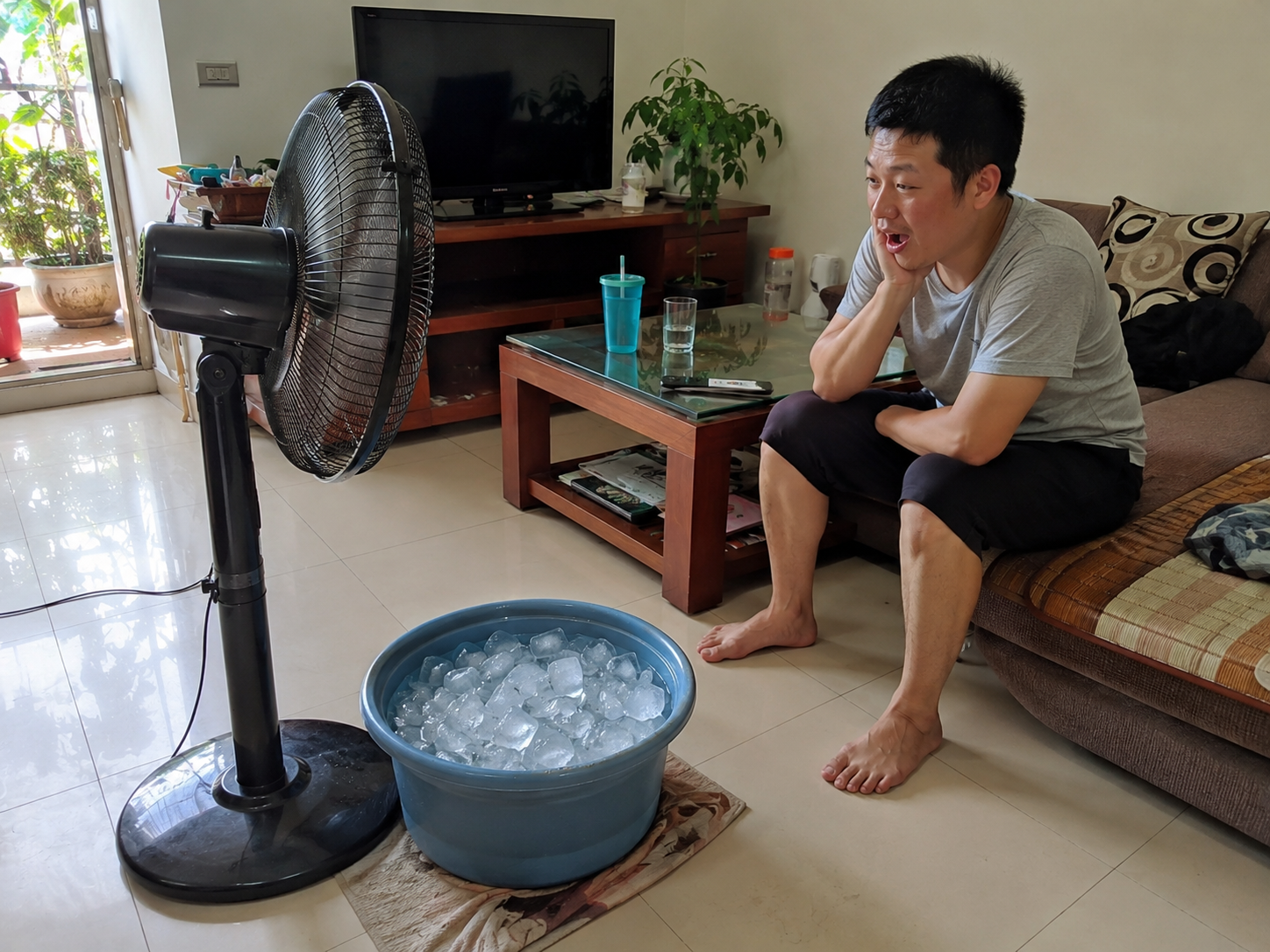 Vợ tôi chỉ dùng vài mẹo đơn giản mà căn phòng mát hẳn giữa ngày 38 độ: Có cách còn giúp điều hòa đỡ tốn điện - Ảnh 2.