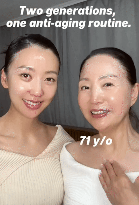 Mẹ 71 tuổi, con gái 43 tuổi mà da dẻ vẫn căng mịn, hồng hào: Bí quyết nằm ở cách dùng retinol ít người để ý- Ảnh 1.
