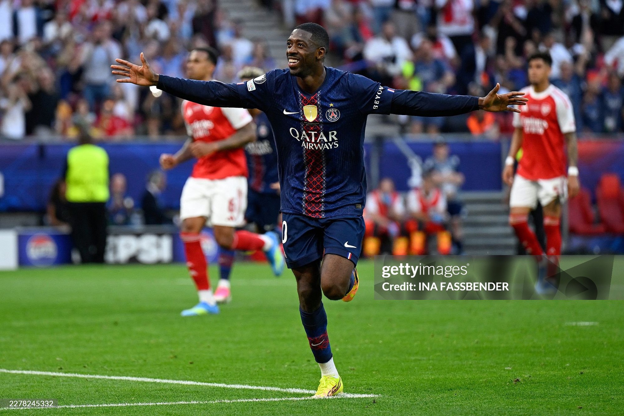 Arsenal nhận thất bại đau đớn sau loạt sút luân lưu, PSG bảo vệ thành công ngô vô địch Champions League - Ảnh 6.