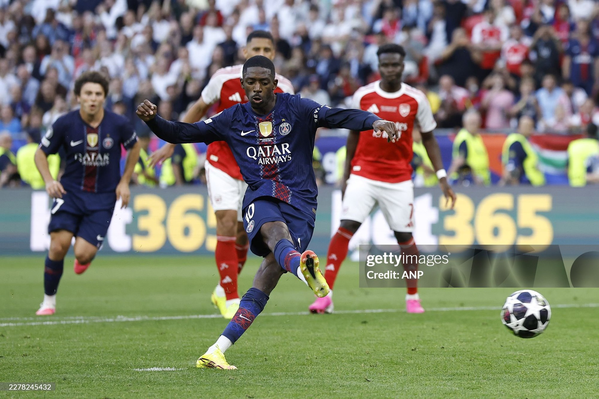 Arsenal nhận thất bại đau đớn sau loạt sút luân lưu, PSG bảo vệ thành công ngô vô địch Champions League - Ảnh 7.