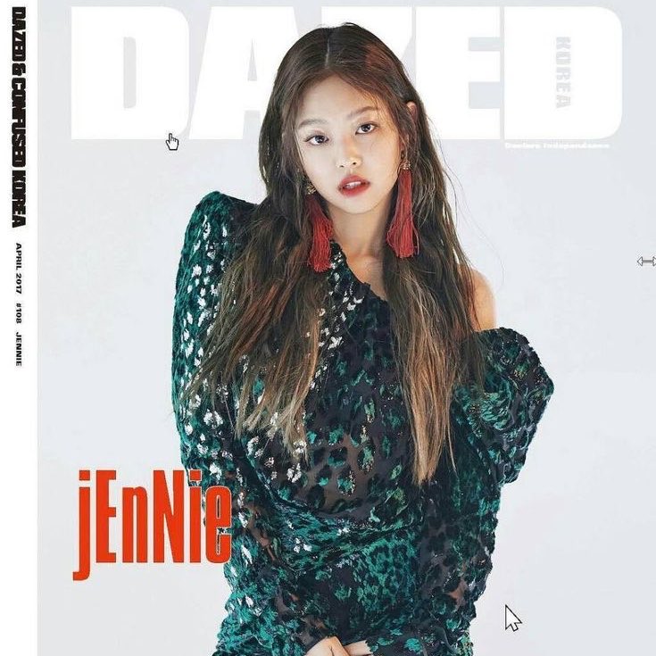 Jennie gây bão với tạo hình bán nude trên bìa tạp chí- Ảnh 7.