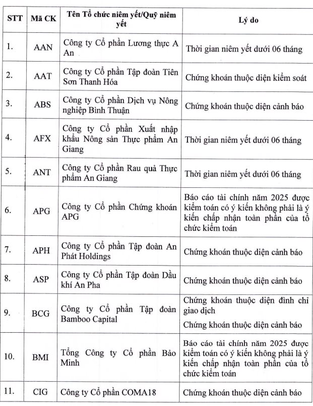 HOSE công bố 67 mã cổ phiếu bị cắt margin tháng 5- Ảnh 3.