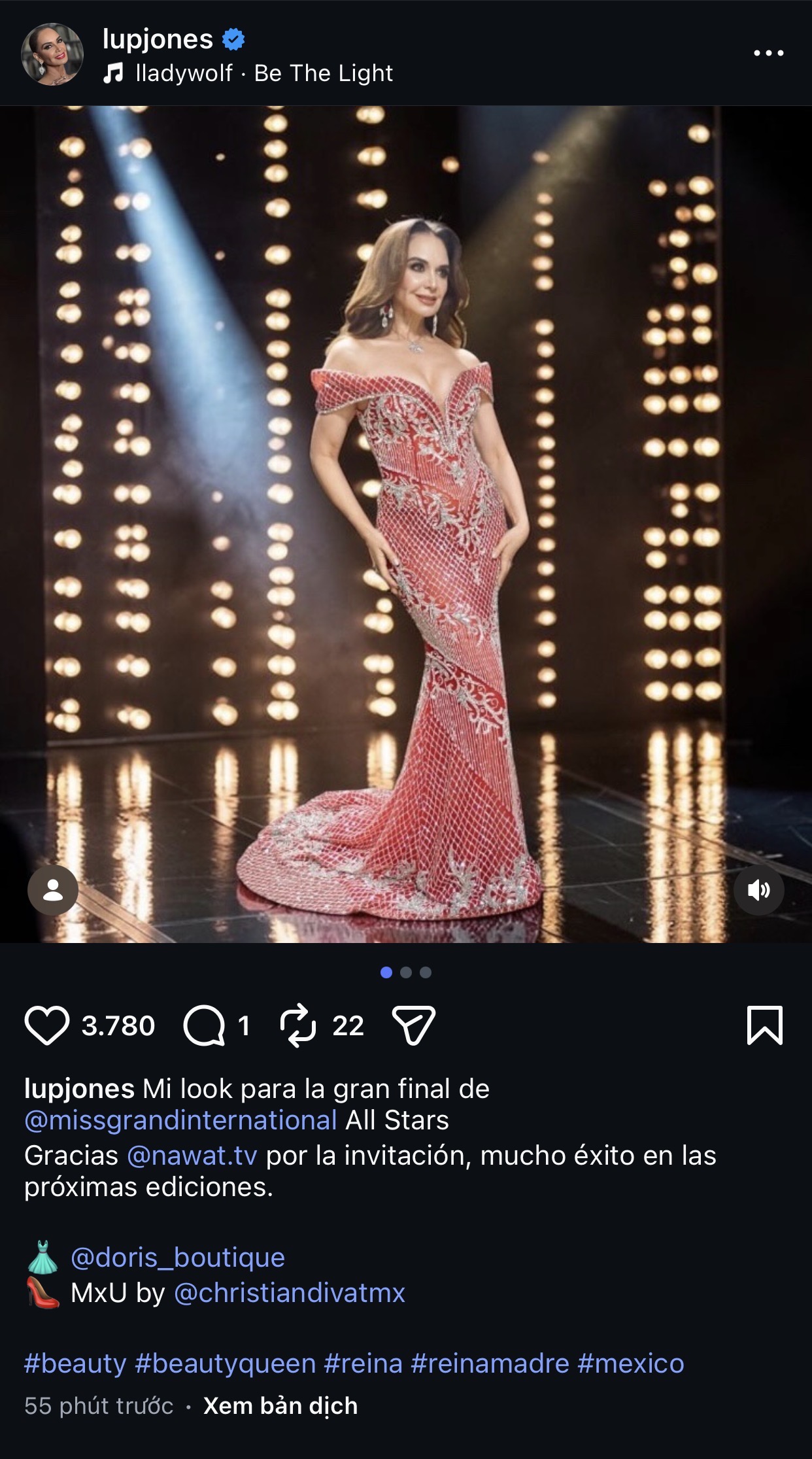 Phẫn nộ nhất MXH lúc này: Giám khảo Lupita đăng ảnh chế như hình thờ Hương Giang, đáp trả drama 5 điểm ở chung kết Miss Grand- Ảnh 4.