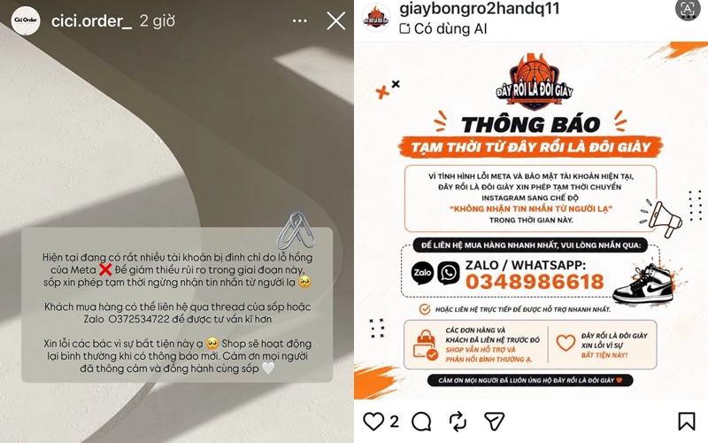Hàng loạt brand "đóng cửa" trên Instagram: Chuyện gì đang xảy ra?- Ảnh 2.