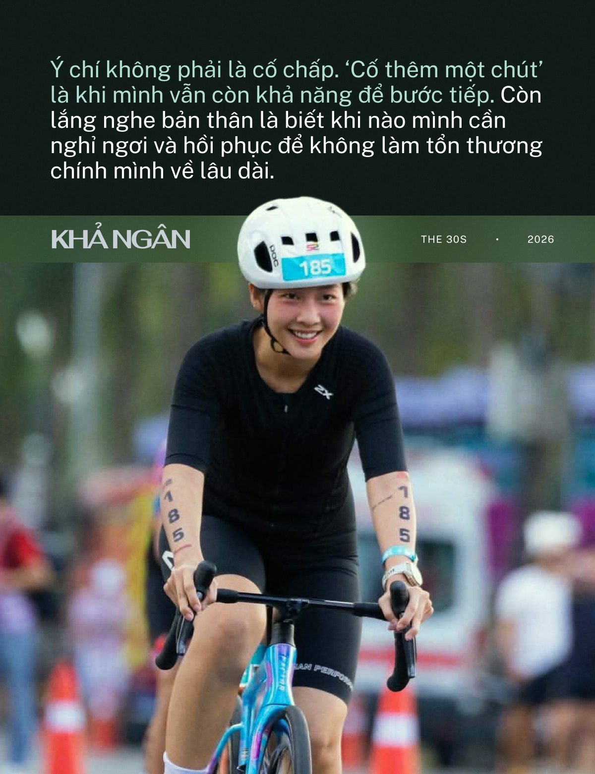 Khả Ngân tuổi 29 tham gia IRONMAN: Chạy bộ, đạp xe, leo núi để tìm lời giải cho câu hỏi mà showbiz không trả lời được - Ảnh 7.
