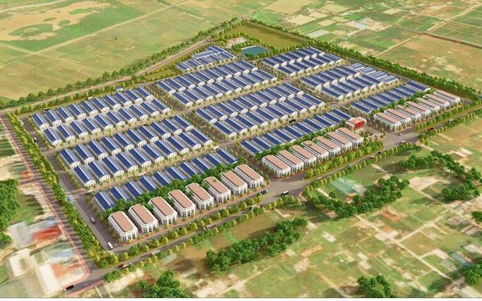 Hà Nội cho một doanh nghiệp thuê hơn 300.000 m2 đất làm Cụm công nghiệp Làng nghề Hữu Bằng - Ảnh 1.