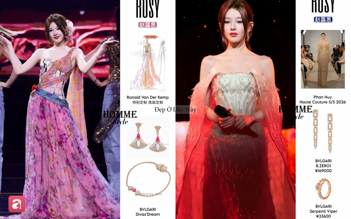 Concert ca nhạc như show thời trang của Triệu Lộ Tư, trang sức bạc tỷ nhiều không đếm xuể- Ảnh 3.