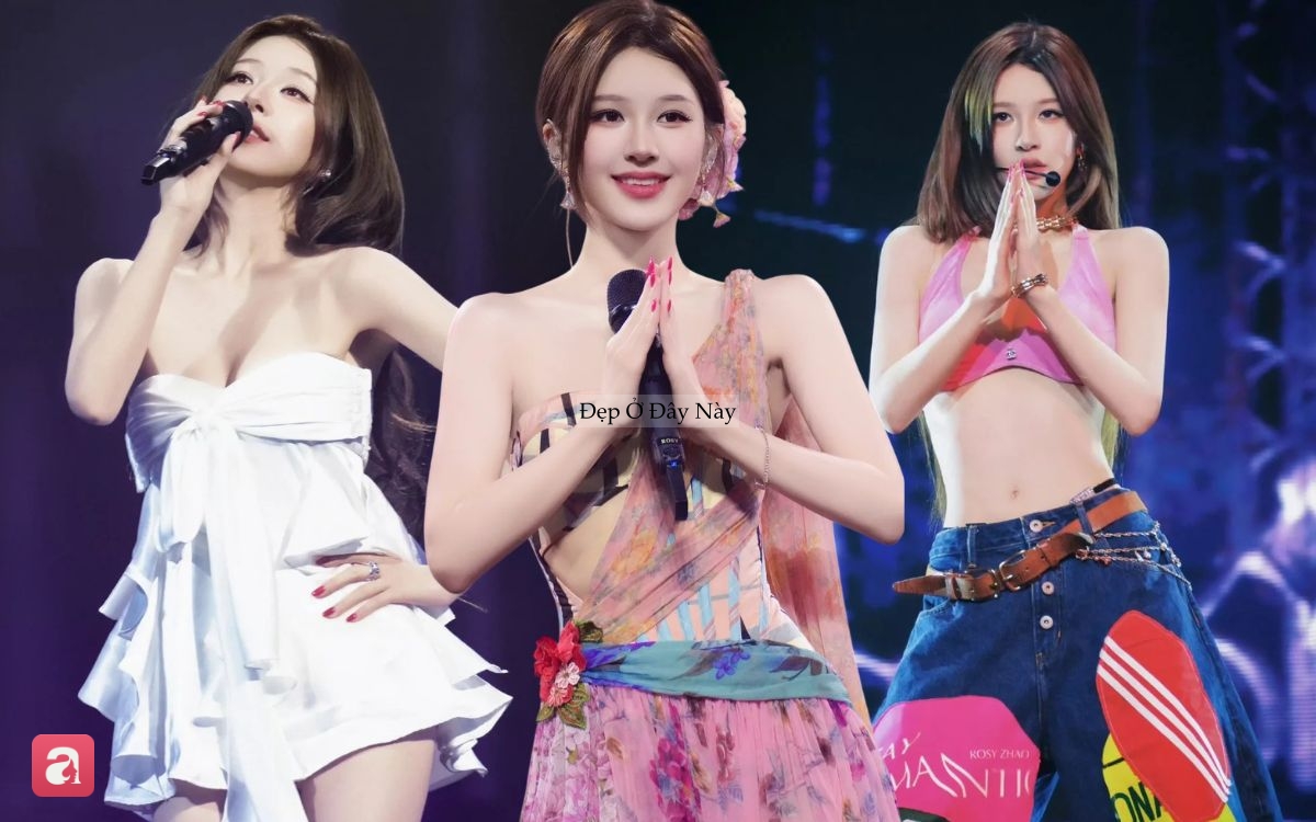 Concert ca nhạc như show thời trang của Triệu Lộ Tư, trang sức bạc tỷ nhiều không đếm xuể- Ảnh 1.