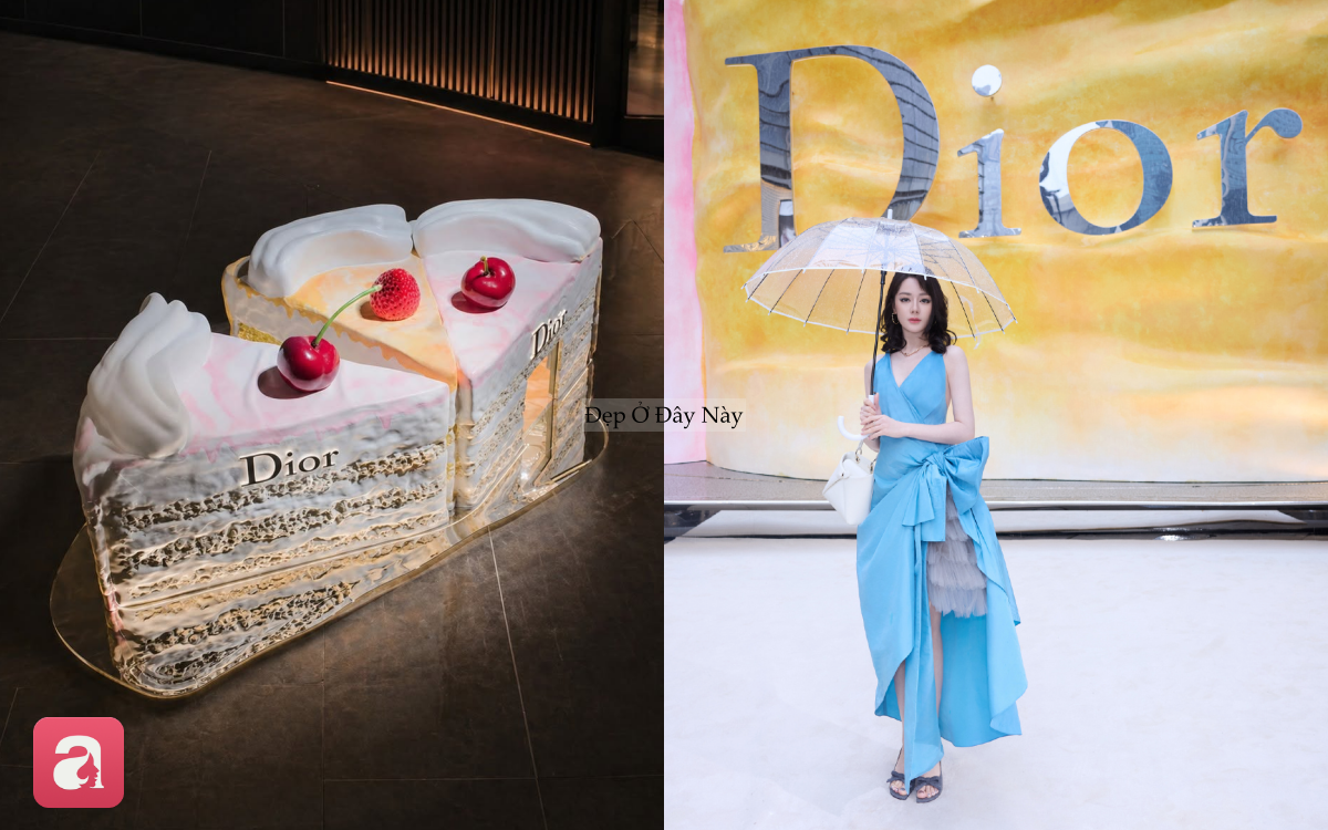 Cửa hàng bánh ngọt đẹp như truyện cổ tích của Dior khiến dân tình "mắt tròn mắt dẹt"- Ảnh 1.
