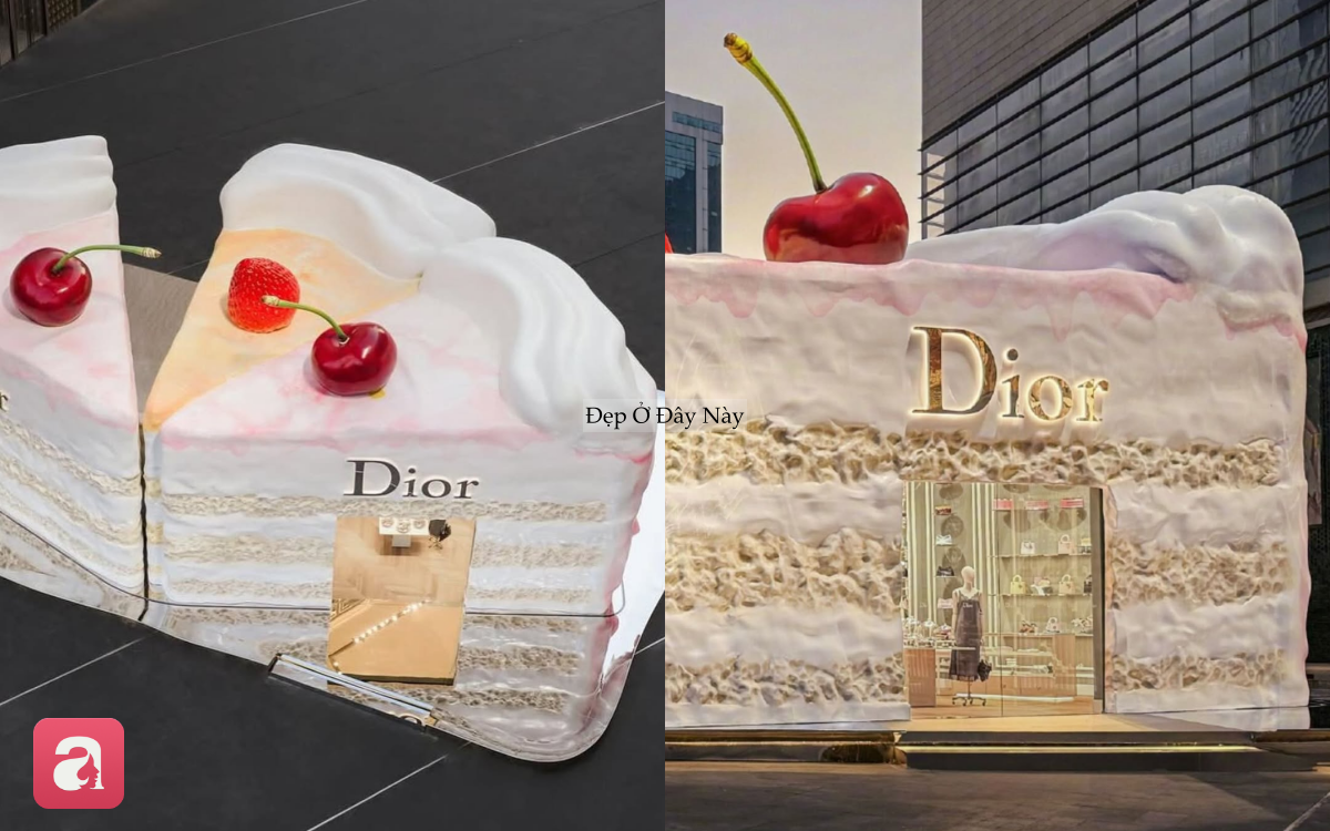Cửa hàng bánh ngọt đẹp như truyện cổ tích của Dior khiến dân tình "mắt tròn mắt dẹt"- Ảnh 2.