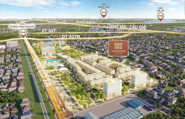 NAMMON Square - Mặt tiền đại lộ, điểm kết nối giao thương đô thị Thể Thao Olympic- Ảnh 1.