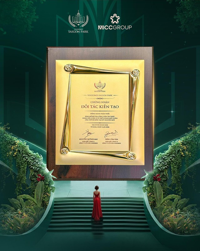 MICC Group cùng Vinhomes khai mở đô thị công viên tri thức tại Vinhomes Saigon Park - Ảnh 1. MICC Group cùng Vinhomes khai mở đô thị công viên tri thức tại Vinhomes Saigon Park - Ảnh 1.