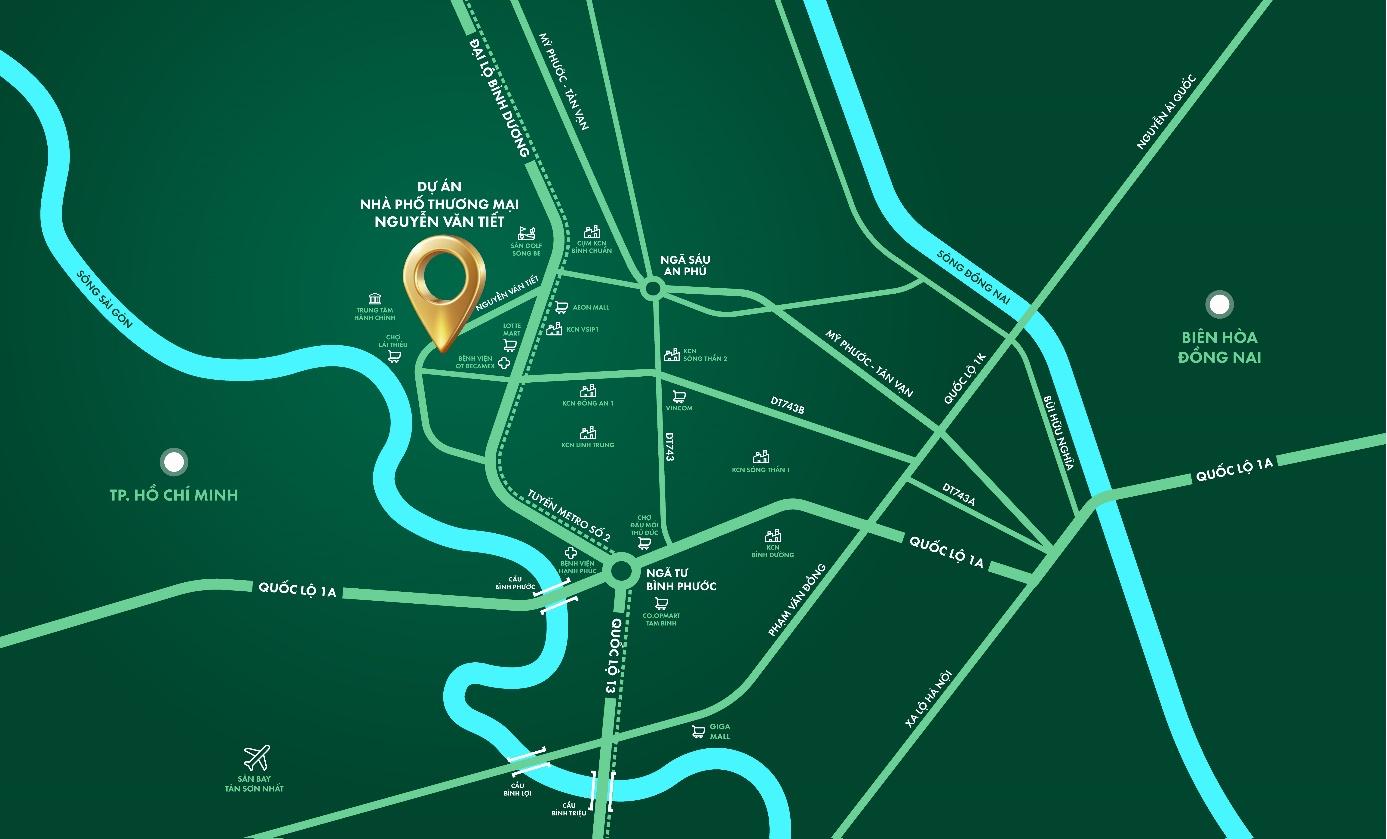 Hạ tầng nghìn tỷ đưa Nhà phố thương mại Nguyễn Văn Tiết đón sóng tại Đông Bắc TP.HCM - Ảnh 1.