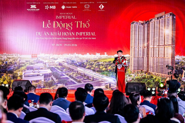 Khải Hoàn Land cùng Phước Thành chính thức động thổ dự án căn hộ Bespoke- Ảnh 2. Khải Hoàn Land cùng Phước Thành chính thức động thổ dự án căn hộ Bespoke- Ảnh 2.