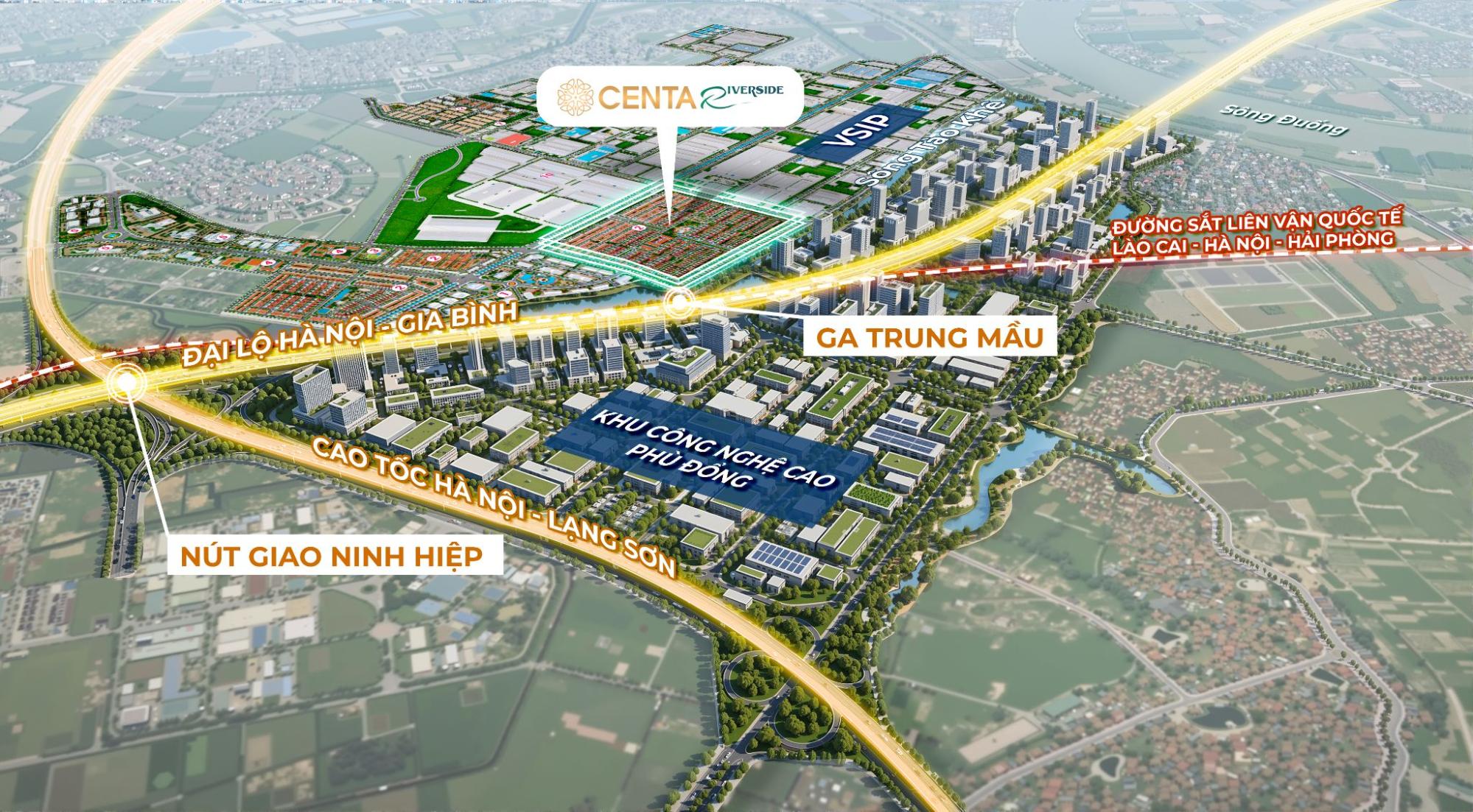 4 tầng giá trị của biệt thự sông Centa Riverside tại tâm điểm TOD Ga Trung Mầu - Ảnh 4.
