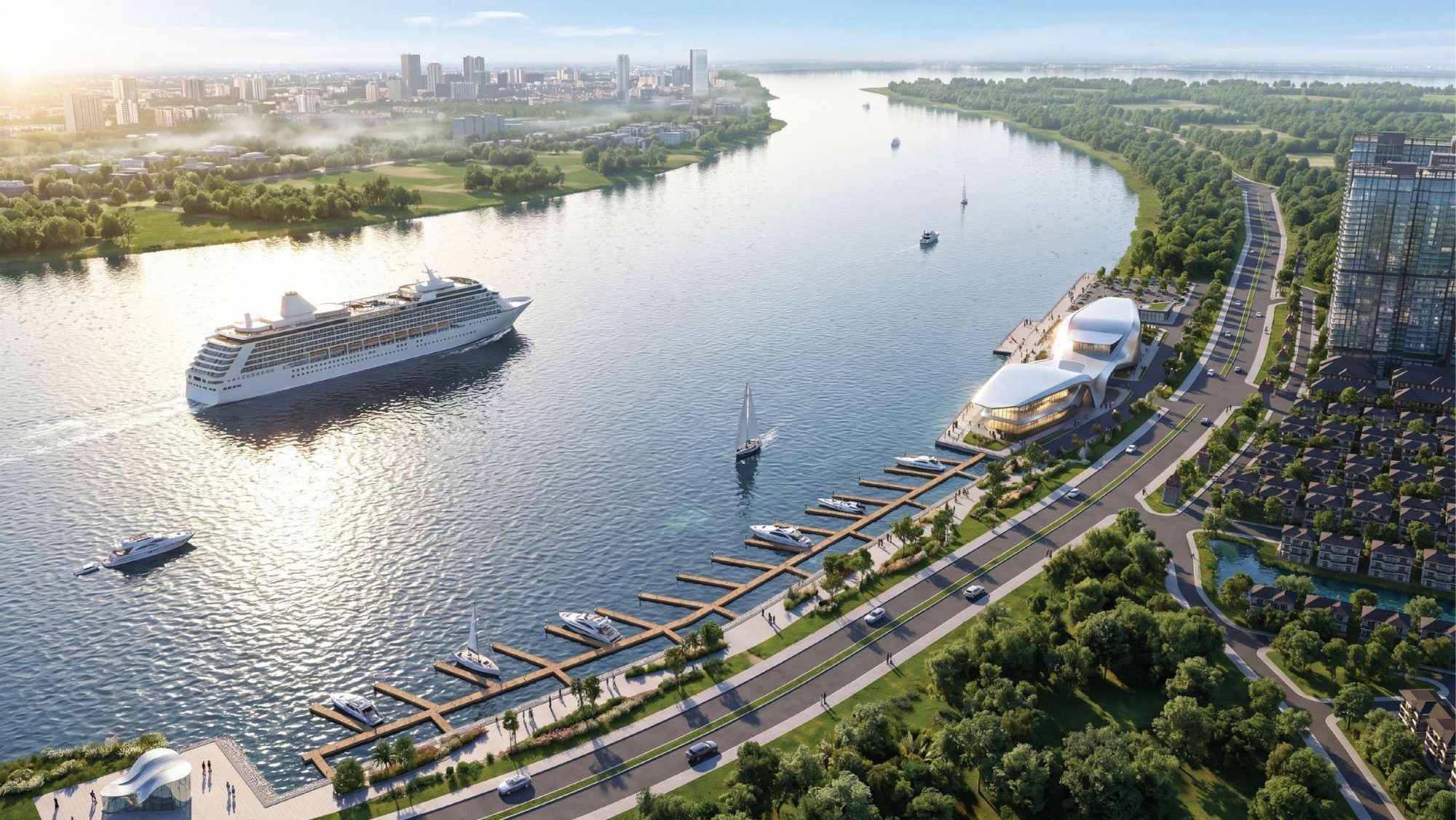 60 đại lý bắt tay phân phối sản phẩm thấp tầng của Xuân Cầu Holdings và Sunshine Group tại khu Đông Hà Nội - Ảnh 3.