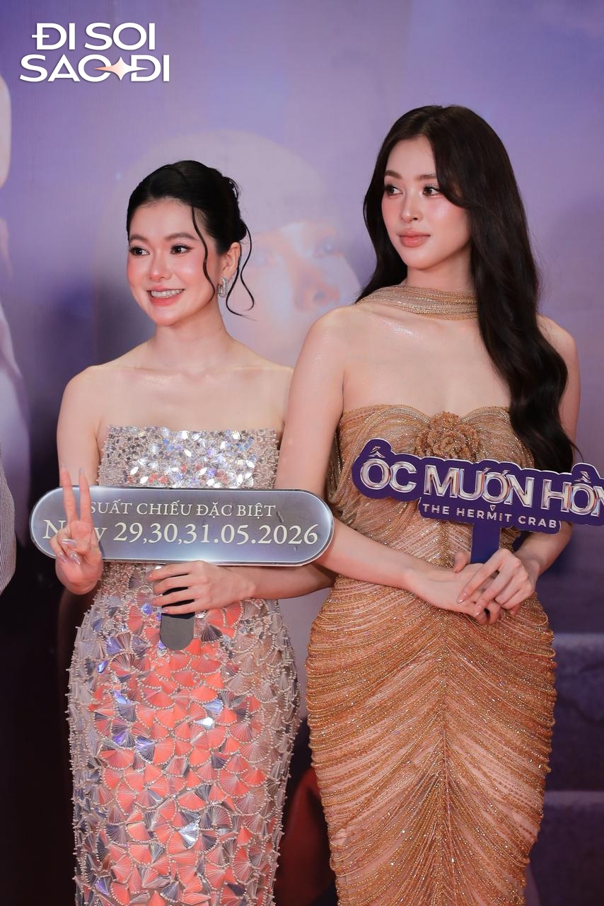 Thảm đỏ HOT nhất hôm nay: Tiểu Vy - Phương Nga đọ sắc bùng nổ, 1 mỹ nhân Gen Z đẹp điên lên được- Ảnh 2.