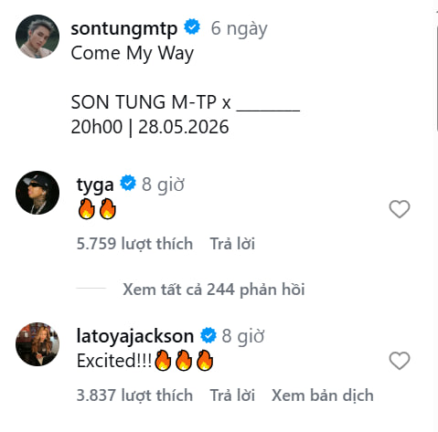 Mối quan hệ giữa Sơn Tùng với chị gái Michael Jackson và nam rapper nước Mỹ- Ảnh 2.