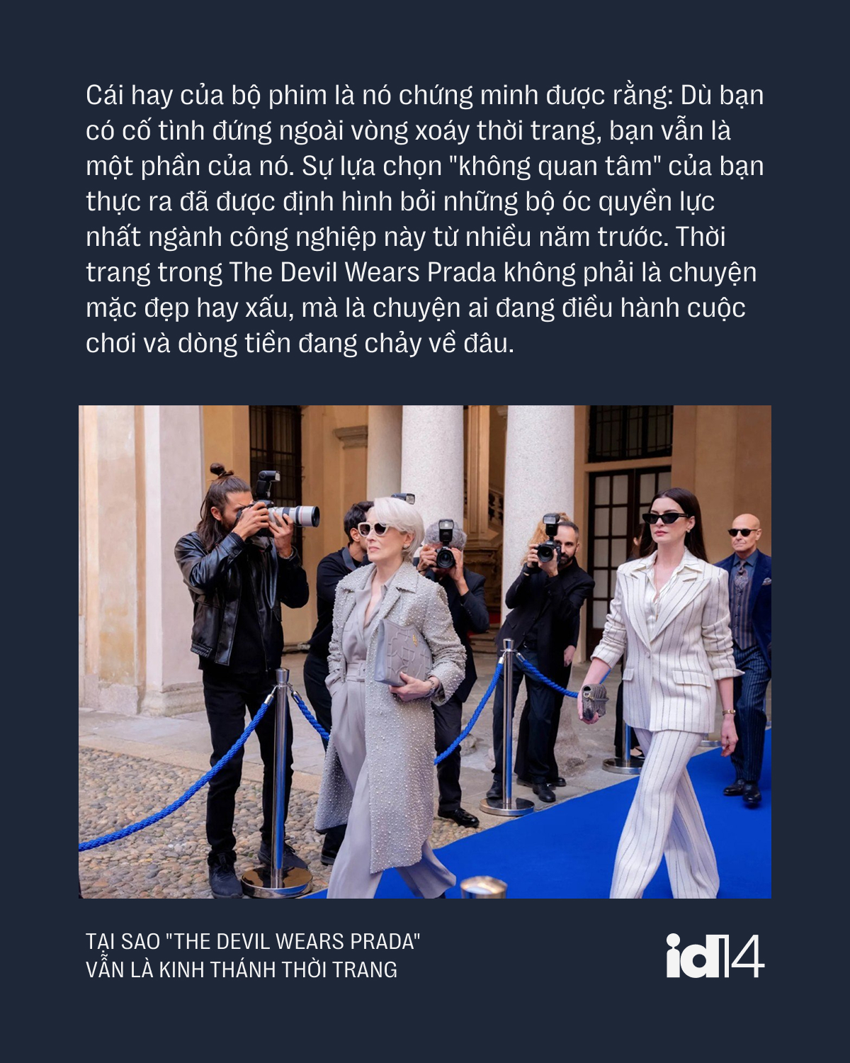 Tại sao The Devil Wears Prada vẫn là kinh thánh thời trang dù thế giới đã đổi thay đến chóng mặt?- Ảnh 3.