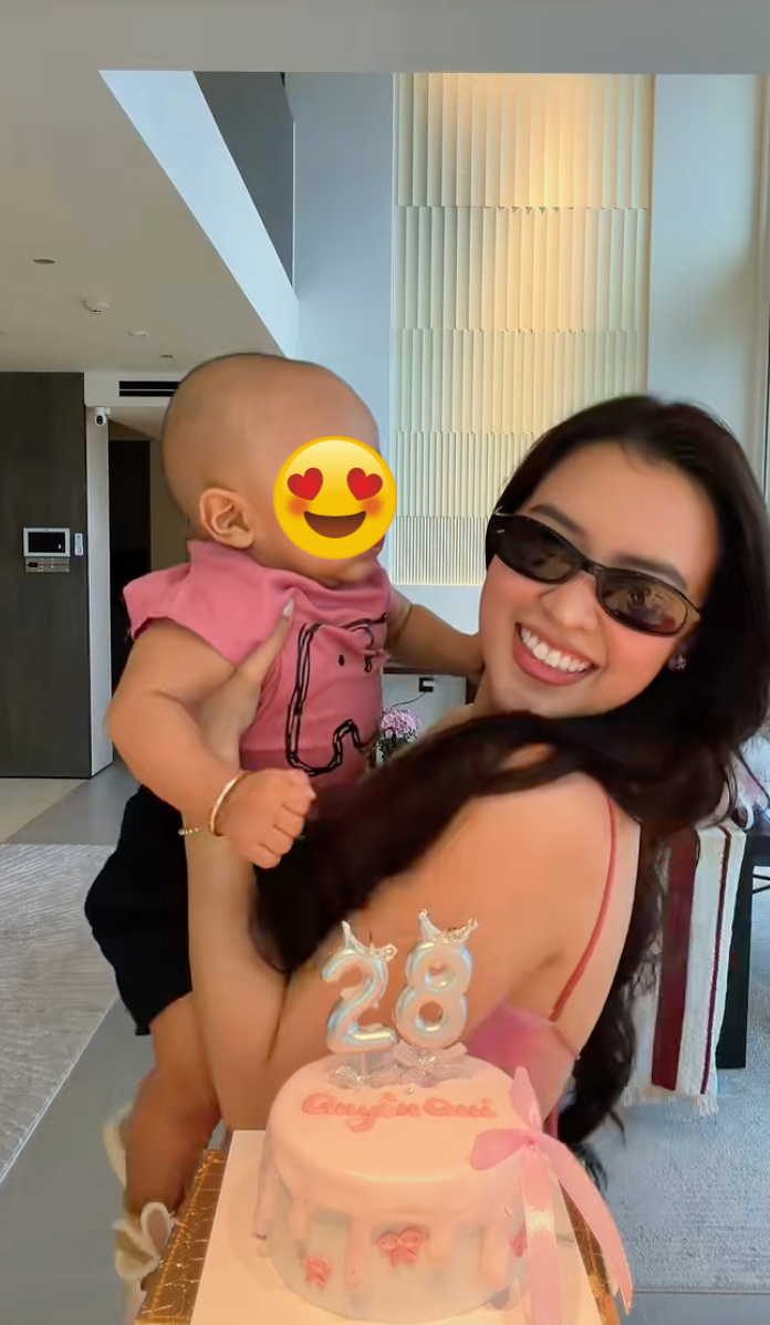 Lộ clip mỹ nhân Việt âm thầm sinh con cho doanh nhân- Ảnh 3.