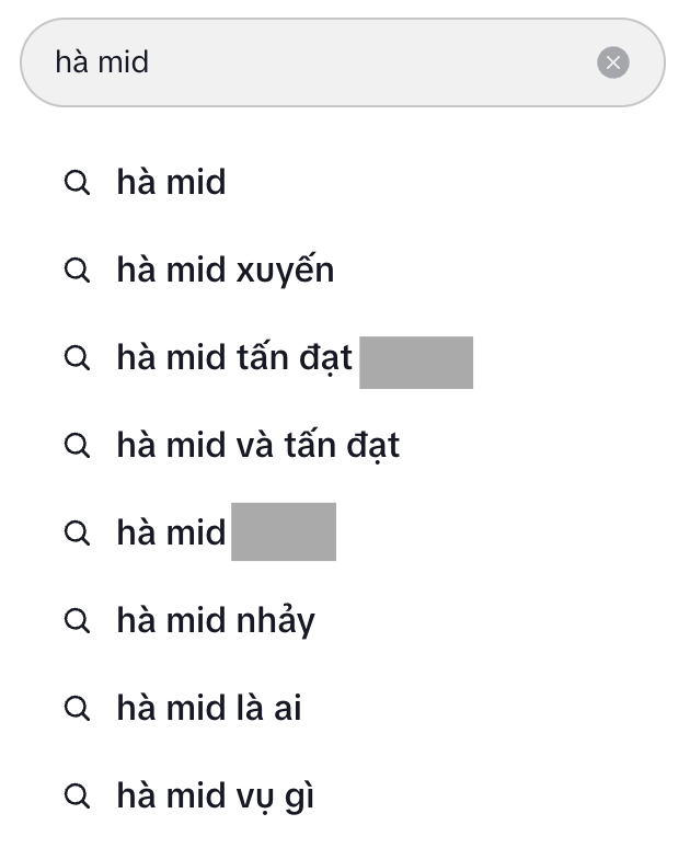 Loạt TikToker Nguyễn Tô Tấn Đạt, Hà Mid, Mơ Đi Xuyến cùng lên hot search vì 1 từ khoá gây chú ý: 2 người đã 