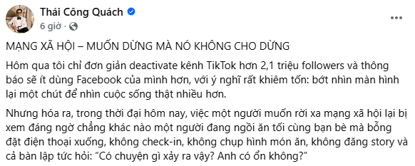 Động thái mới của NTK Quách Thái Công sau khi xoá sạch dấu vết trên MXH- Ảnh 3.
