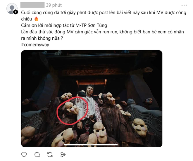 Trend “đóng MV Sơn Tùng nhưng giấu tới giờ mới kể” đang viral khắp MXH: Ai cũng có một vai trong Come My Way- Ảnh 6.