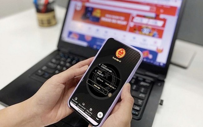Sinh trắc học trên eTax Mobile: Thêm 