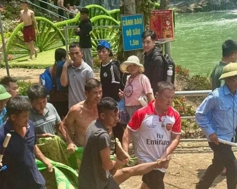 Người đàn ông tử vong khi nhảy Thác Trăng