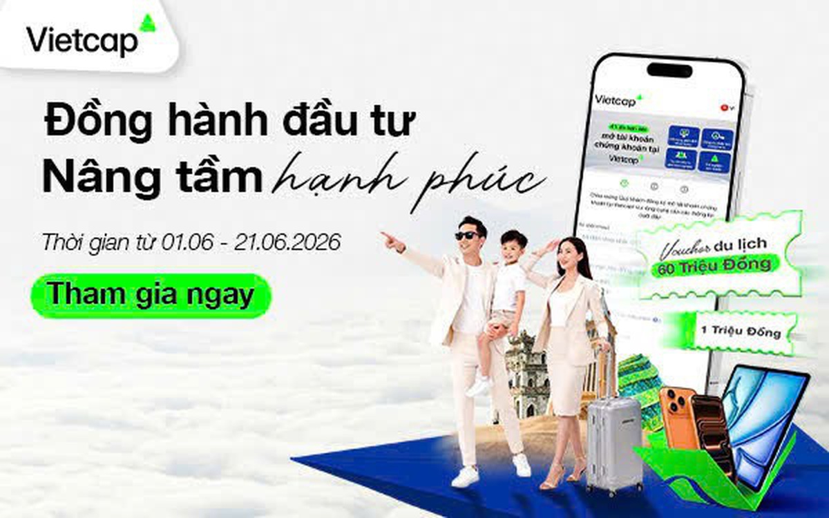 Vietcap kết nối hành trình đầu tư với những giá trị gia đình trong tháng 6
