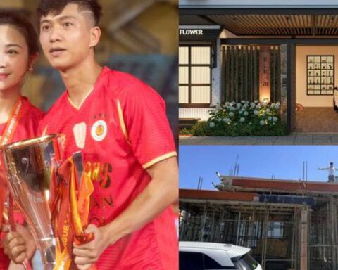 Ảnh thực tế căn biệt thự 500 m2 giá hàng chục tỷ của tuyển thủ Văn Đức và nàng WAG xinh nhất Nghệ An
