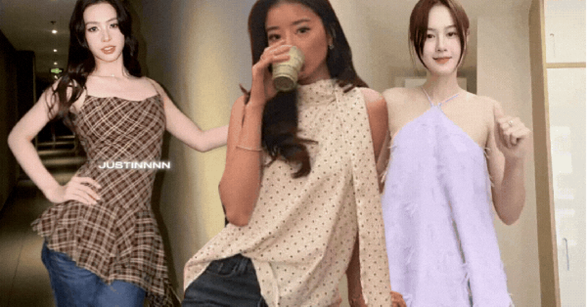 Kiểu áo mix cùng quần jeans vừa hack dáng vừa sang chảnh, được HH Tiểu Vy và Anh Phạm lăng xê nhiệt tình