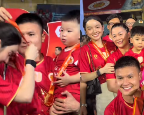 Chu Thanh Huyền hot không kém Quang Hải, được fan vây kín xin chụp ảnh, “cam thường” bóc trần nhan sắc thật
