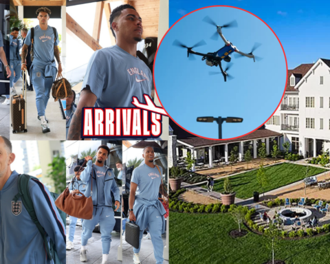 Kinh ngạc lưới an ninh của tuyển Anh tại World Cup: Cầu thủ được bảo vệ bằng súng chống drone và màn chắn bắn tỉa