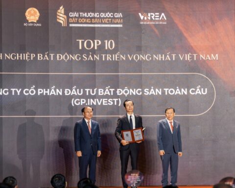 GP.Invest đạt Top 10 Doanh nghiệp triển vọng tại Giải thưởng Quốc gia Bất động sản Việt Nam 2026