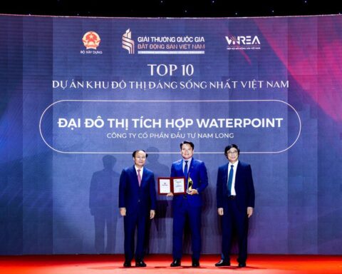 Waterpoint được vinh danh Top 10 khu đô thị đáng sống nhất Việt Nam