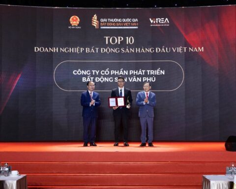 Văn Phú được vinh danh Top 10 Doanh nghiệp bất động sản hàng đầu Việt Nam