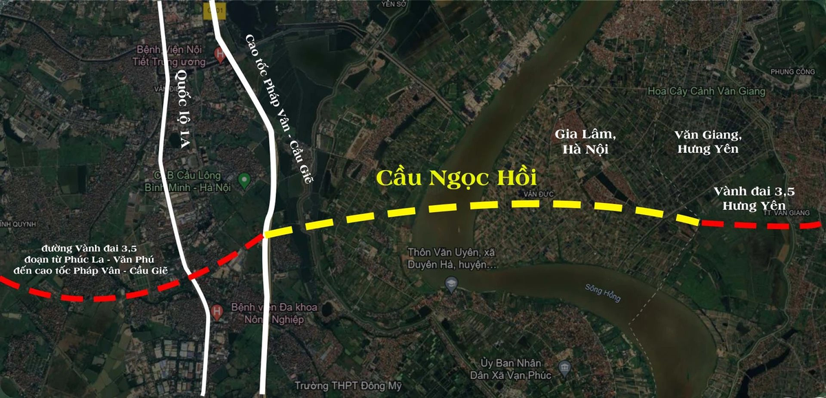 Siêu cầu “cổng mặt trời” vượt sông Hồng gần 12.000 tỷ nối Hà Nội với Hưng Yên có diễn biến đáng chú ý