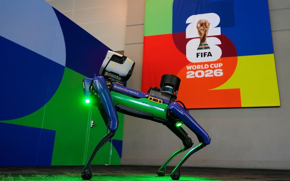 Chó robot “đổ bộ” World Cup 2026