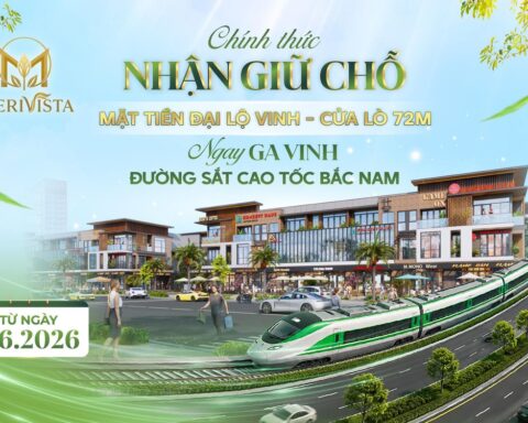 Merivista nhận giữ chỗ: Tâm điểm đầu tư tại ga Vinh đường sắt cao tốc Bắc Nam